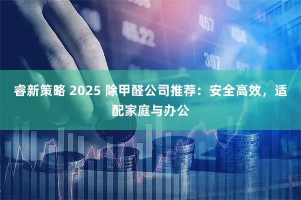 睿新策略 2025 除甲醛公司推荐：安全高效，适配家庭与办公
